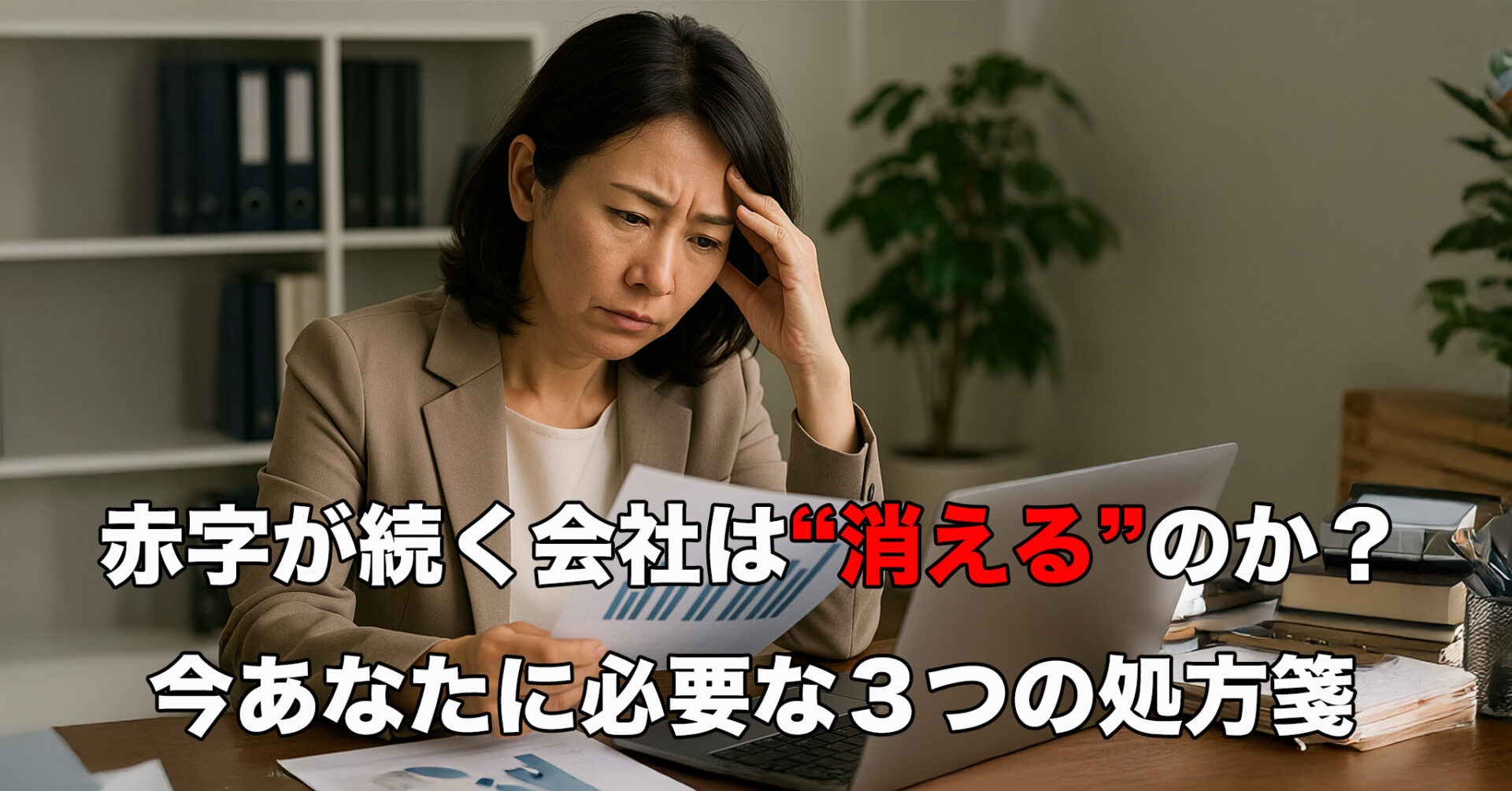 赤字が続く会社は“消える”のか？今あなたに必要な３つの処方箋 – 結（MUSUBU）コンサルティング